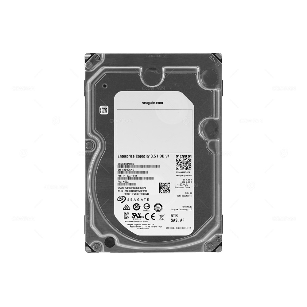 ST6000NM0034  SEAGATE HDD 6TB 7.2K SAS 12G 3.5" LFF